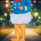 Boys Donald Duck Costume With Soft Hood And Signature Sailor Jumpsuit Infant Fits 12-18 Months